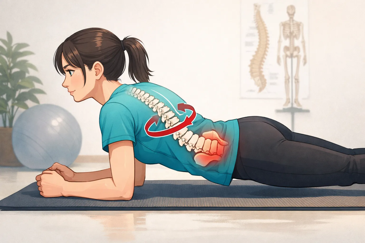 側弯症でも筋トレしていい？効果的なトレーニング5選【注意点も解説】