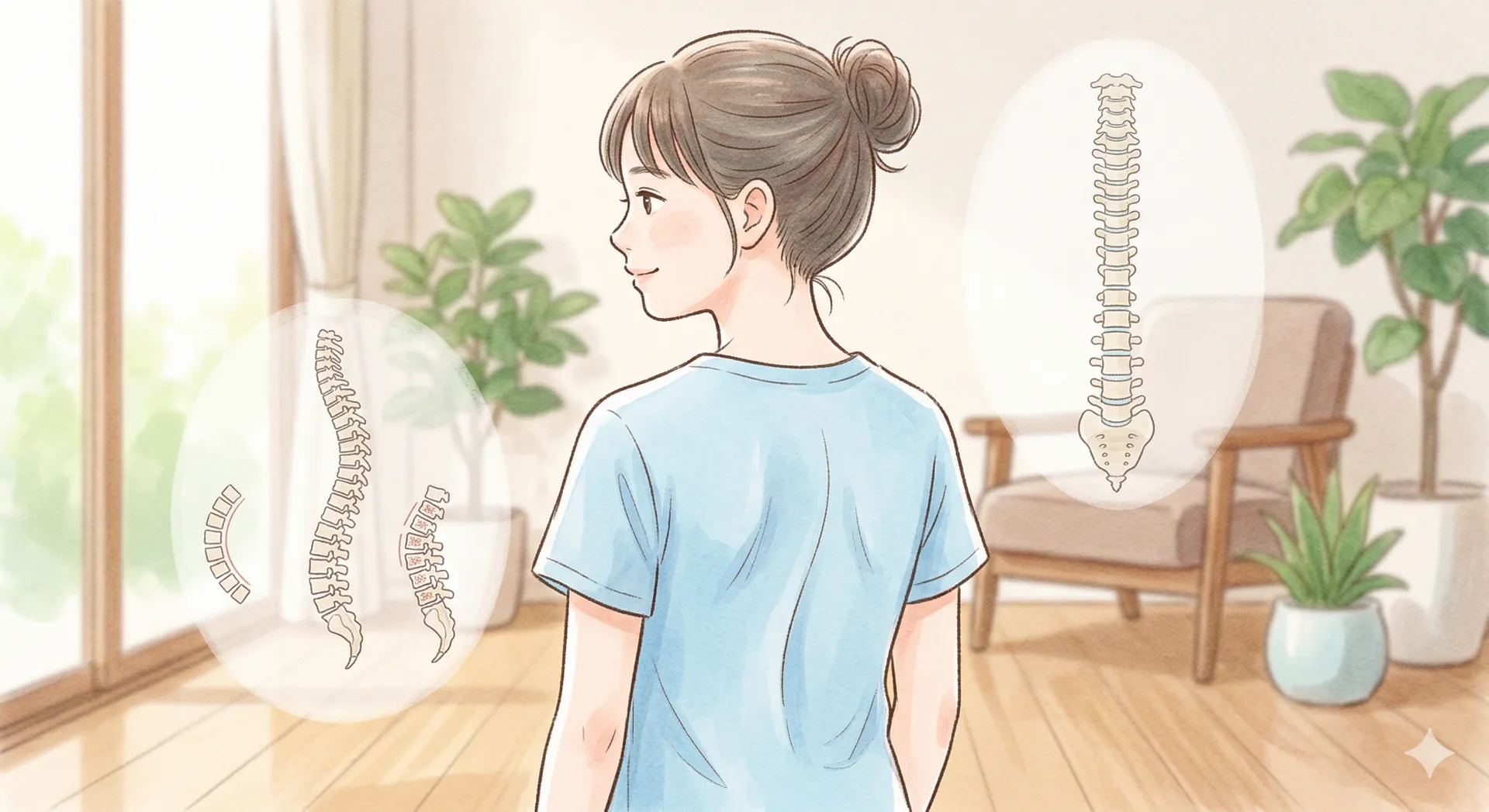 脊椎側弯症はなぜ起こる？主な原因と種類別の違いを解説