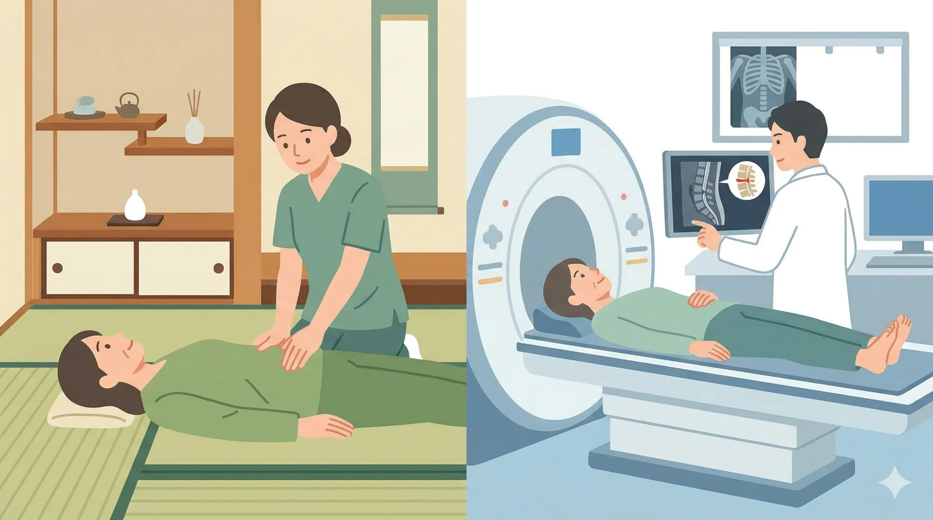 脊柱管狭窄症は整体で治る?病院との違いと正しい選び方を解説
